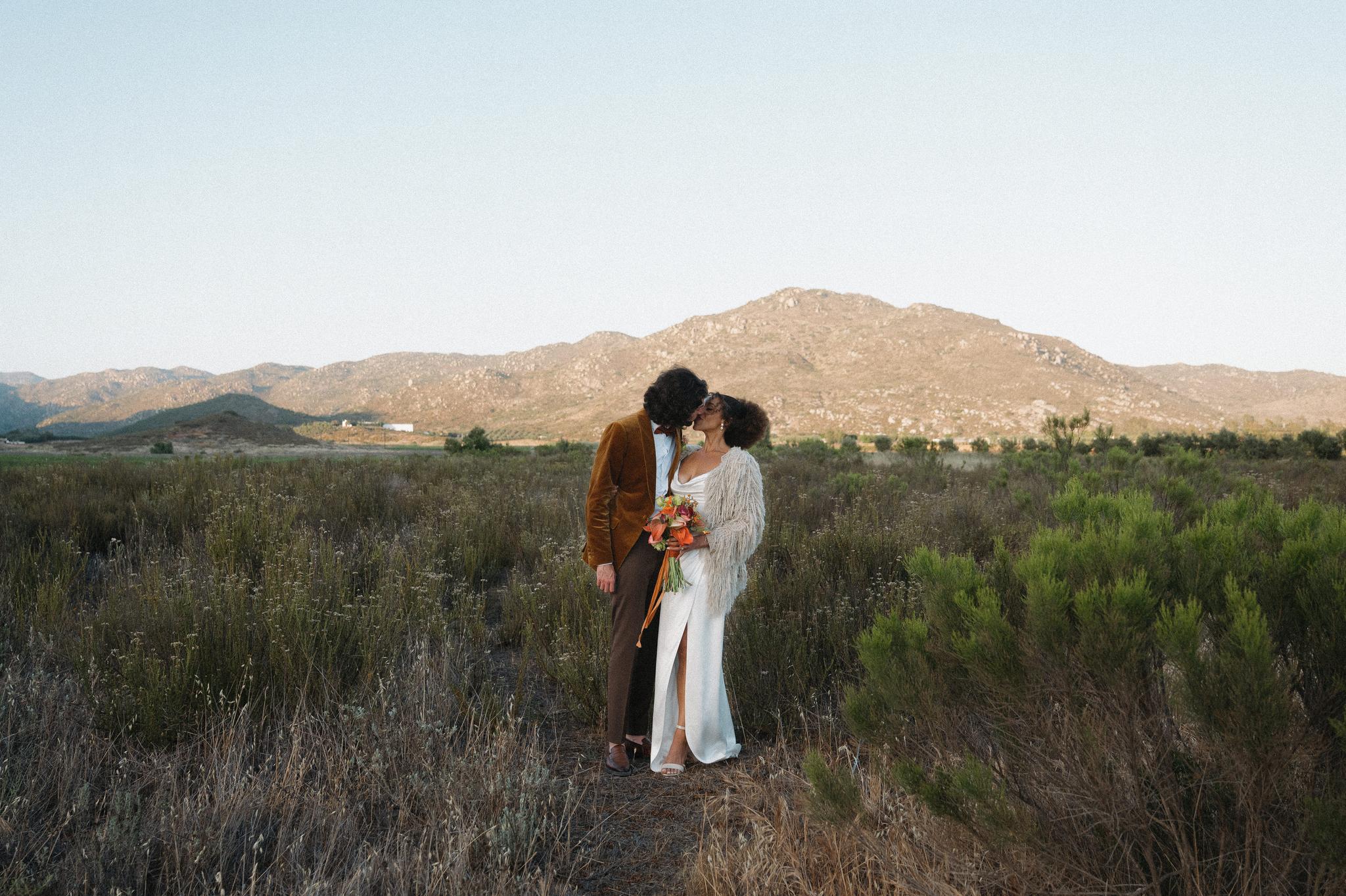 Real Wedding in Valle de Guadalupe: Kale & Austin at Ojo Azul & Trevista