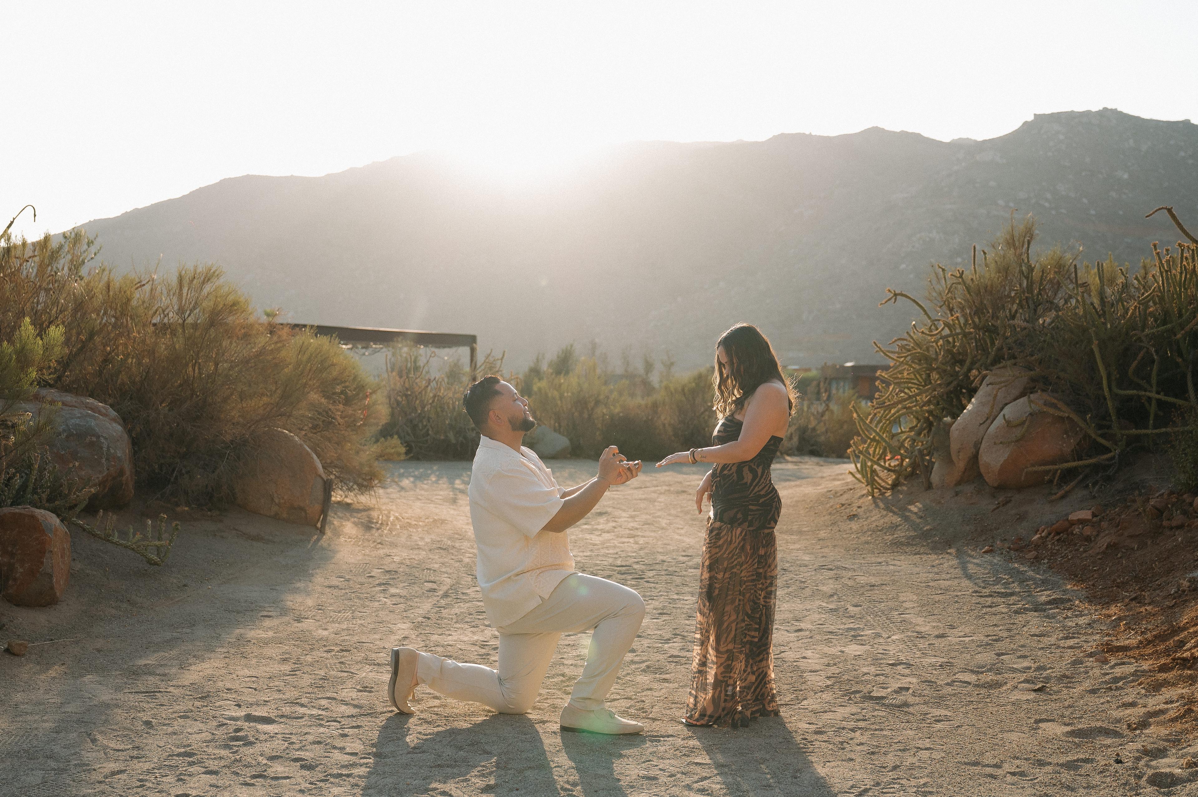 Proposal Photography in Valle de Guadalupe: Anthony & His Perfect Yes at Bruma